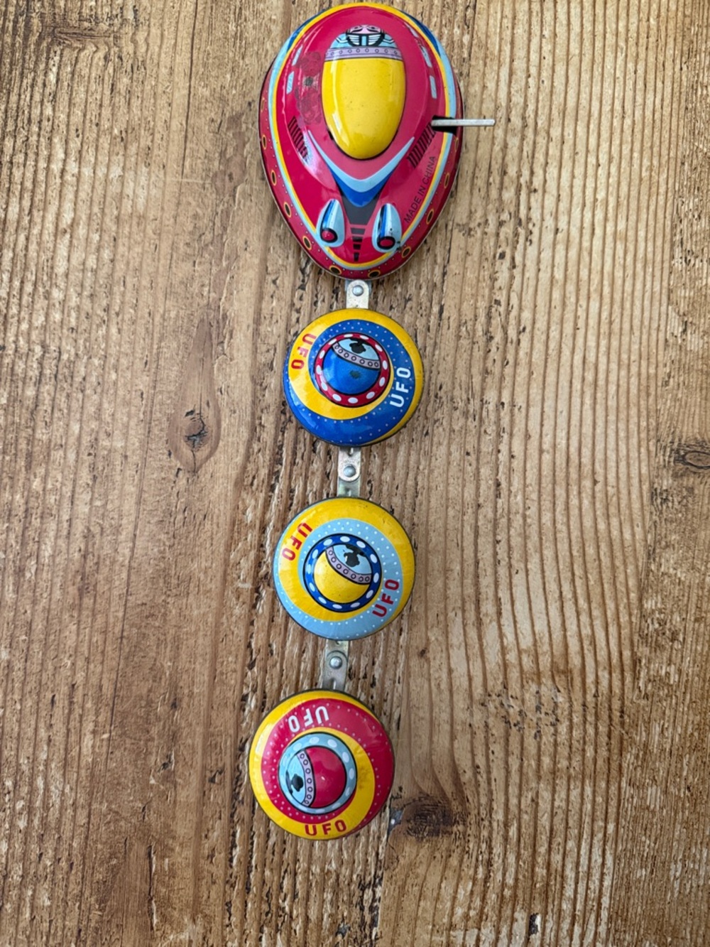 VTG | UFO Fleet Tin Litho Toy - Picture 7 of 9